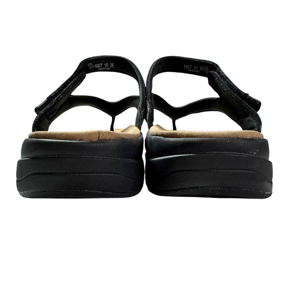 OrthOFeet Eldorado Sandals Flip Flops slides Shoes Size 10 2E (Wide) like new - Picture 6 of 16